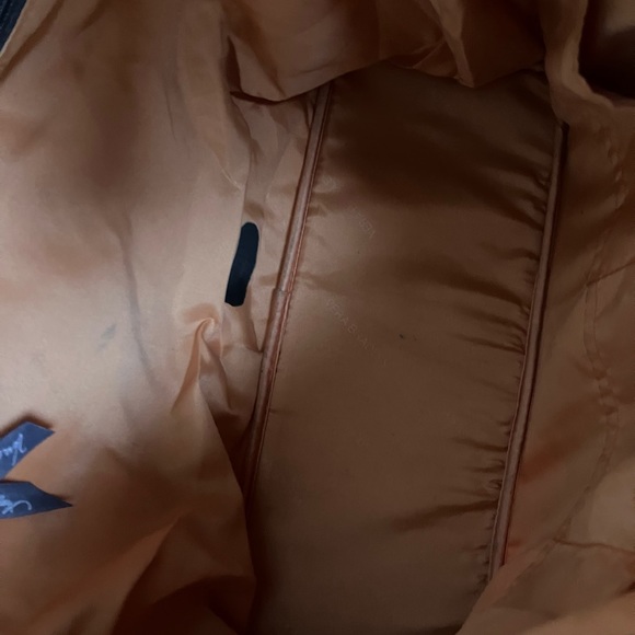 EDITED:Vera B Bag, a Plethora of Color! 2 outpockets, 2 handles, lined/orange. - Picture 6 of 7